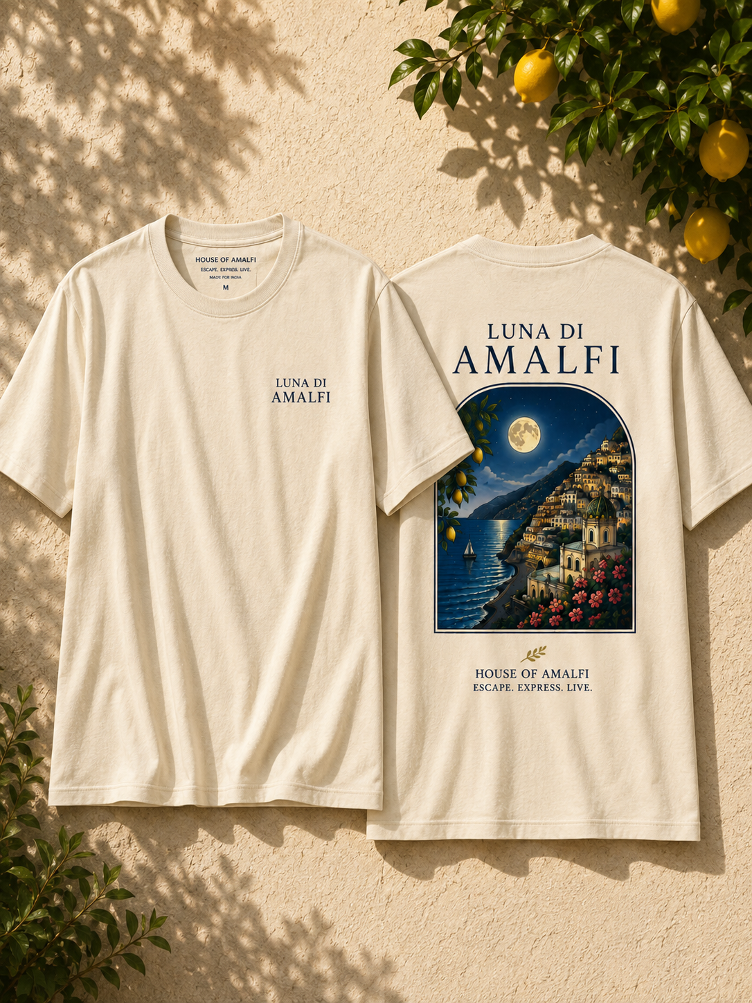 Luna Di Amalfi Tee - Oversized