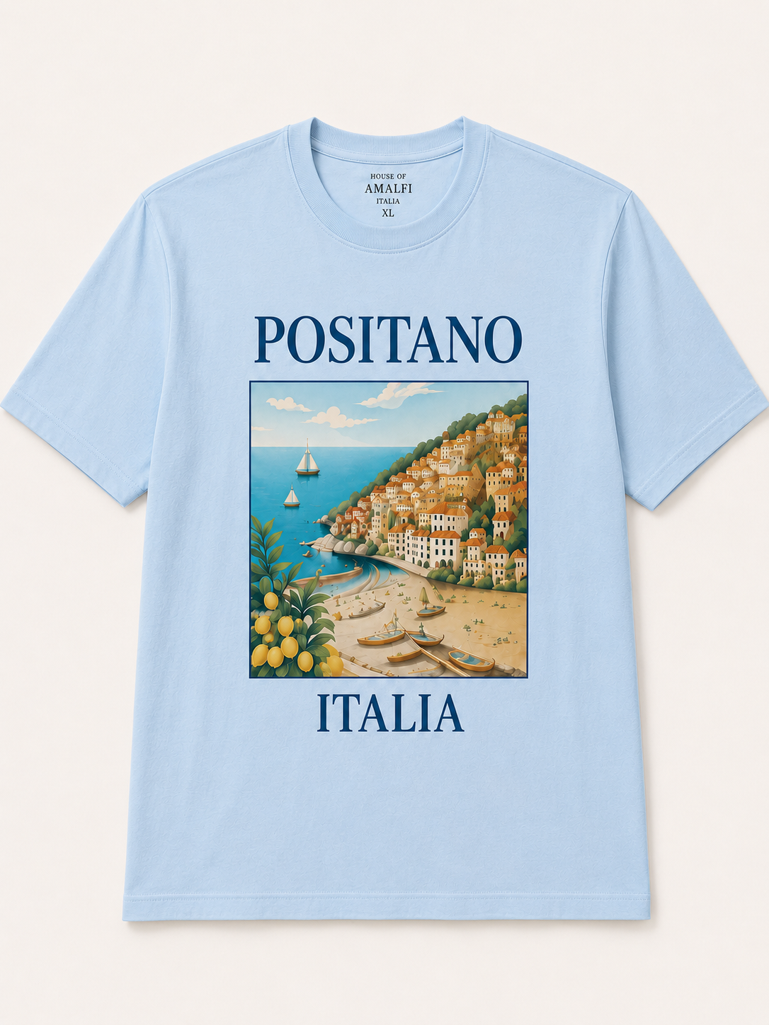 Positano Dreams Tee - Oversized