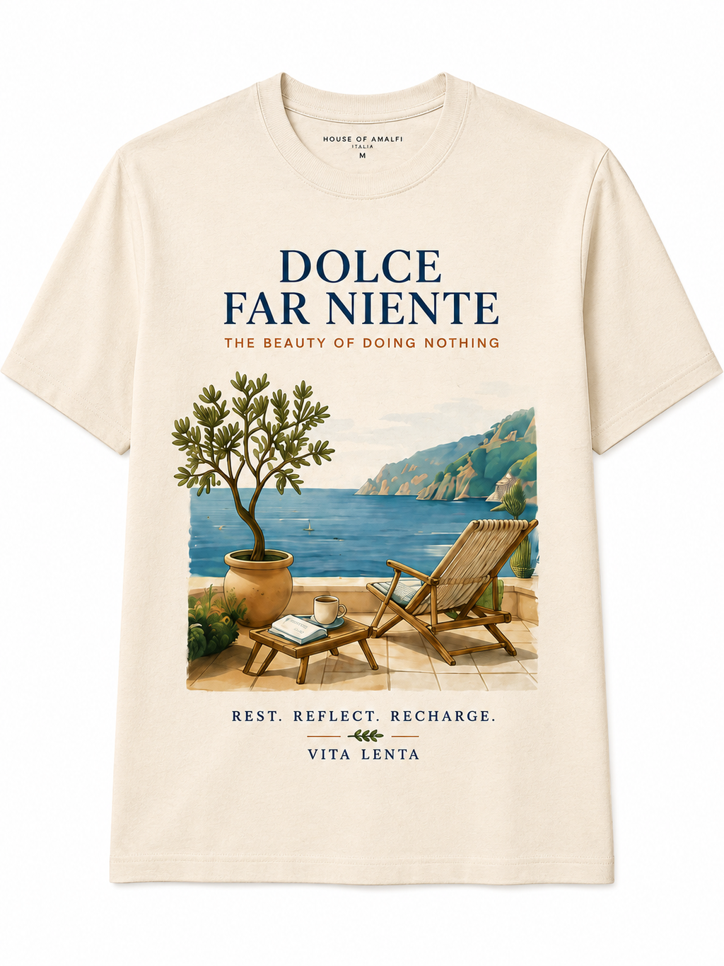 Dolce Far Niente Tee - Oversized