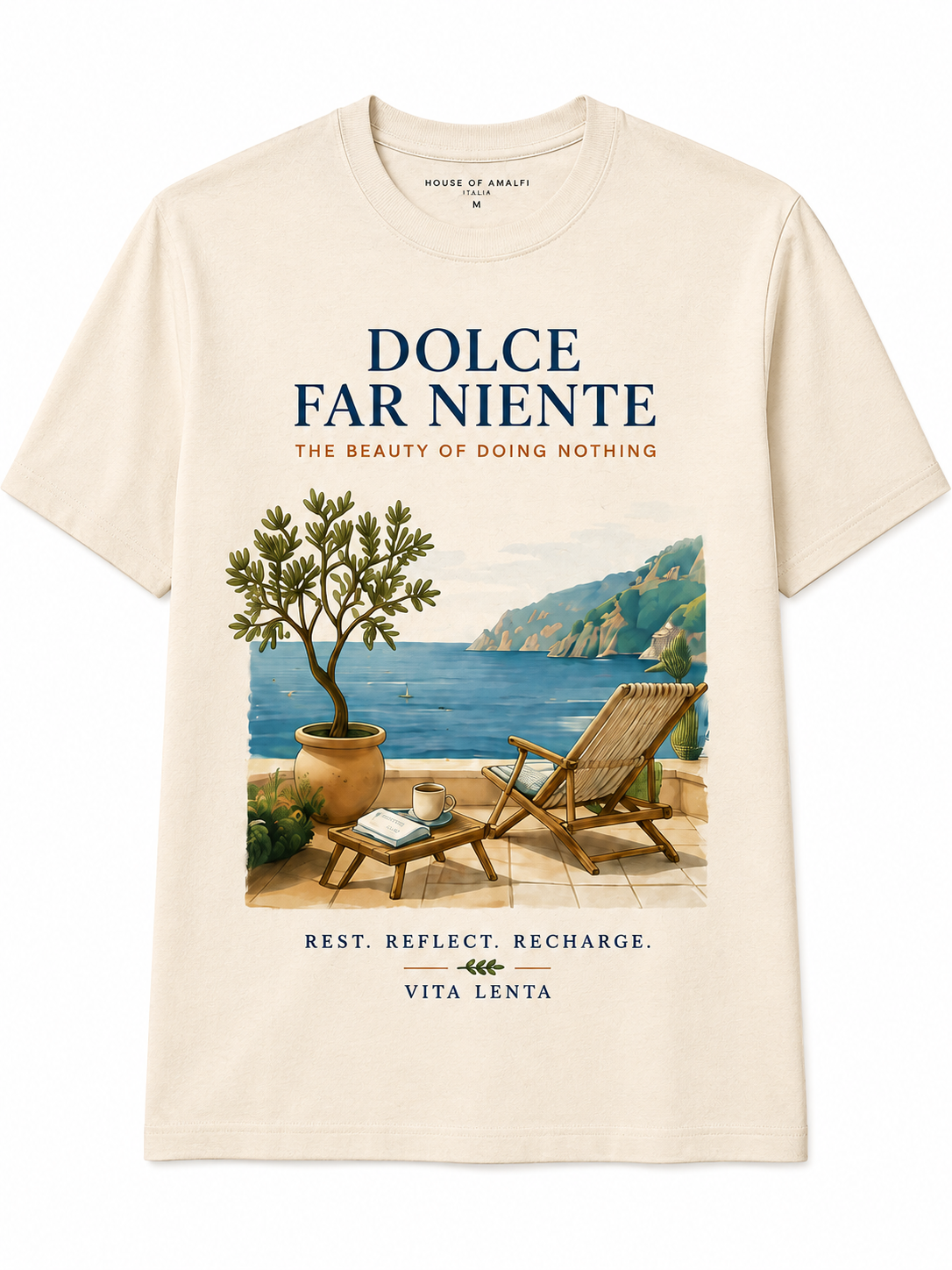 Dolce Far Niente Tee - Oversized