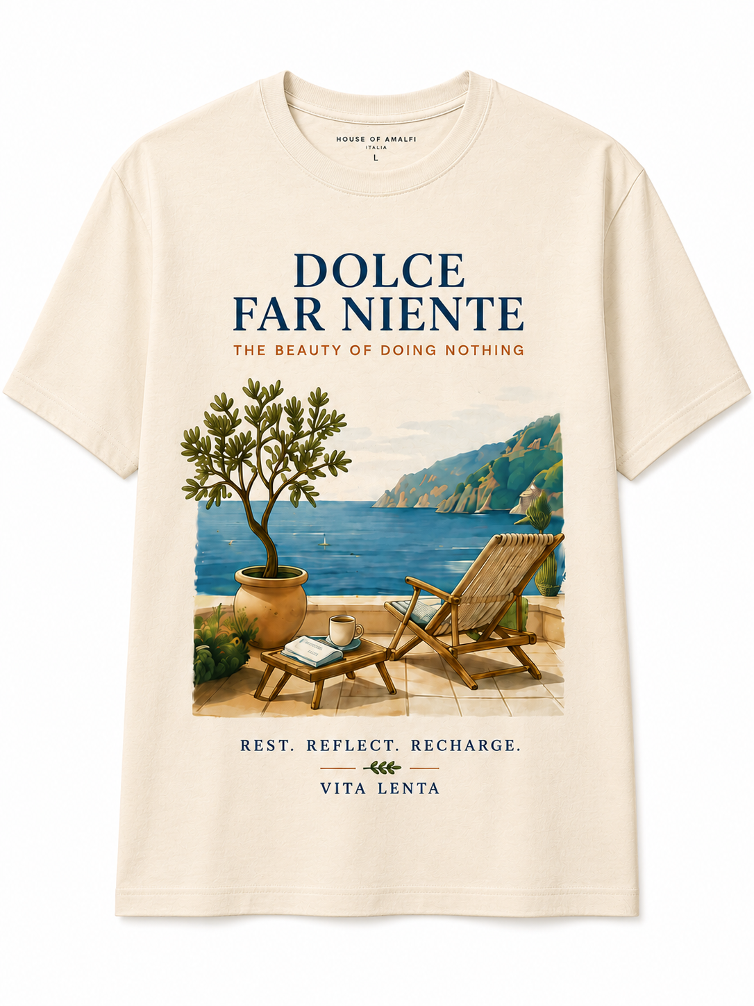 Dolce Far Niente Tee - Oversized