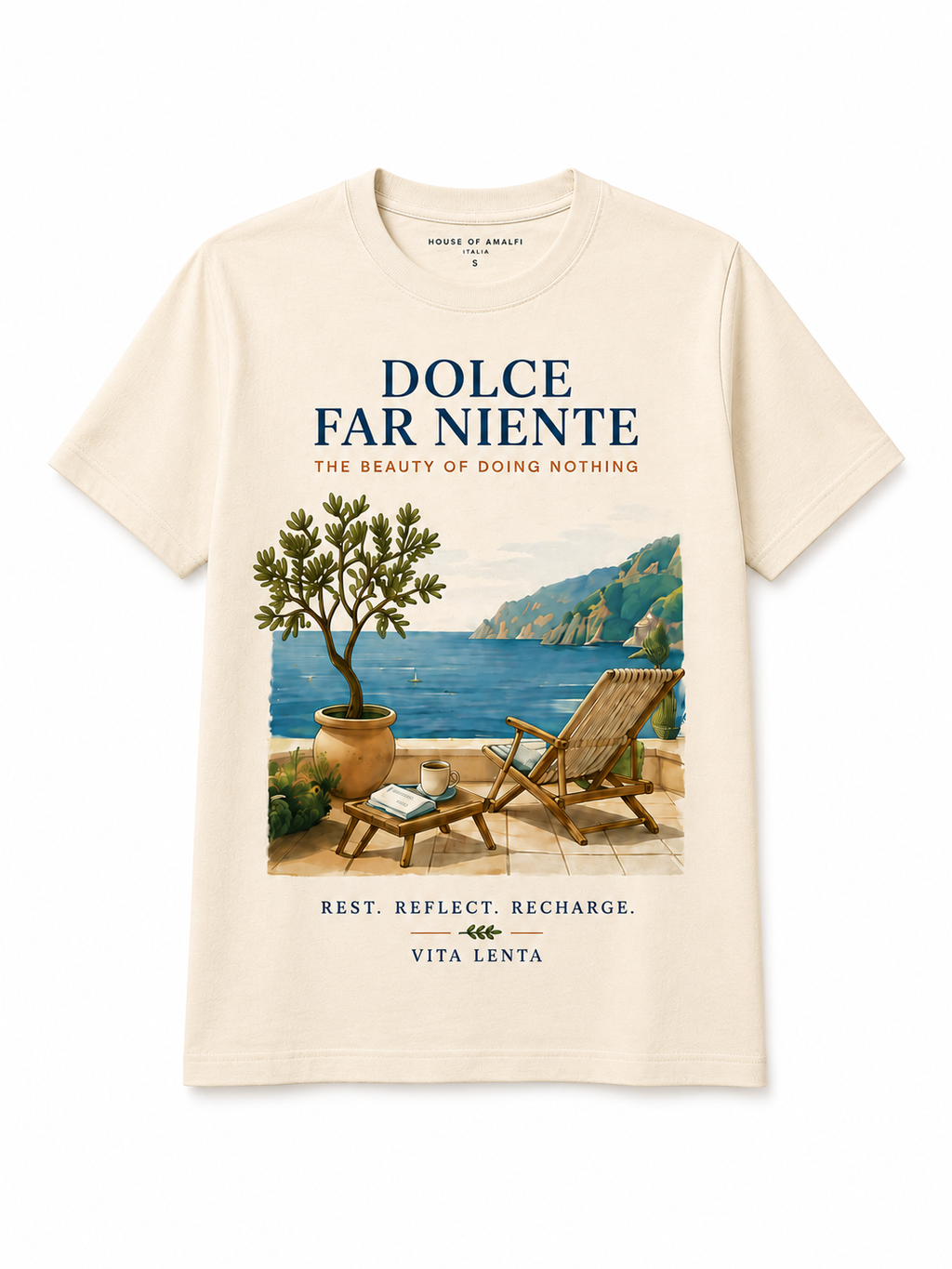 Dolce Far Niente Tee - Oversized